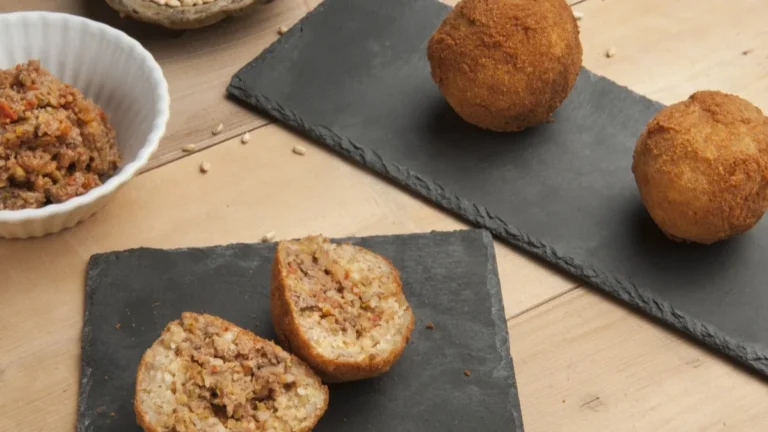Arancini di Grano Maiorca Perlato con Cuore di Ragusano